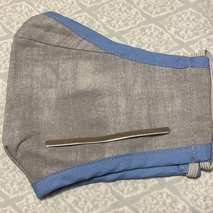 😷 100% cotton face mask with filter pocket, for a surgical mask, brand new